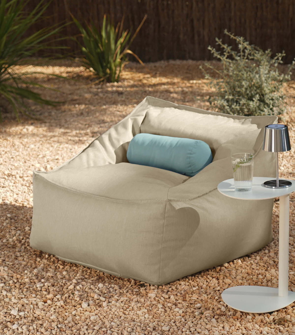 SITZSACK Der Sunnyboy - Beige, Textil (80/60/83cm) - Mokebo