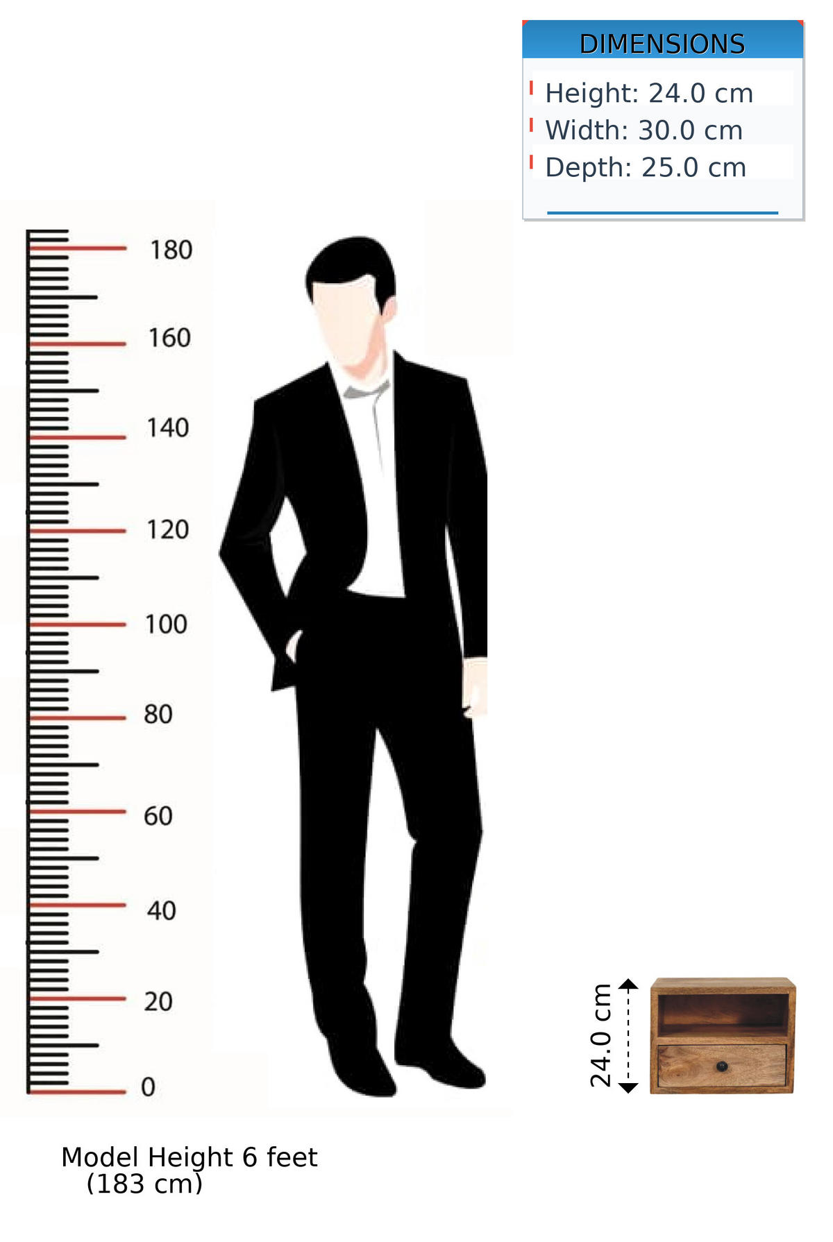 NACHTTISCH Massivholz Solis Oak-ish Wandmontiert, 1 Schublade und Offenes Fach, Hellbraun - Hellbraun/Messingfarben, Holz/Metall (30/24/25cm) - Artisan Furniture