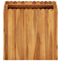 GARTEN-HOCHBEET 50 x 30 x 50 cm Massivholz - Braun, Holz (50/50/30cm)