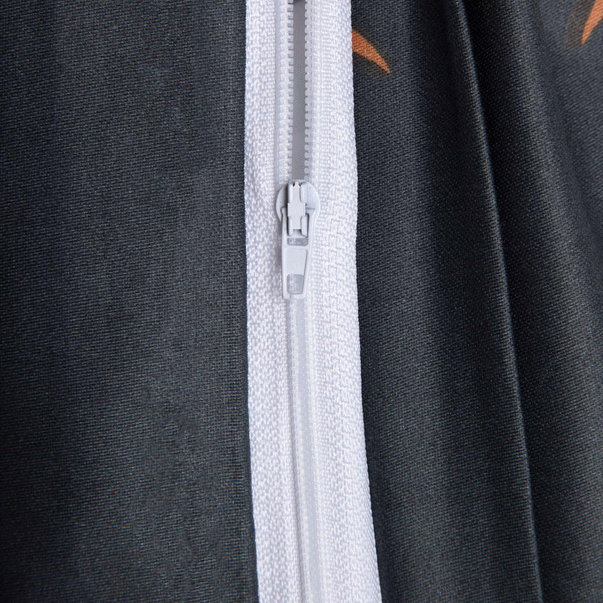 BETTWÄSCHE Devika graphit 220/200 cm - Graphitfarben, Textil (220/200cm) - Homla