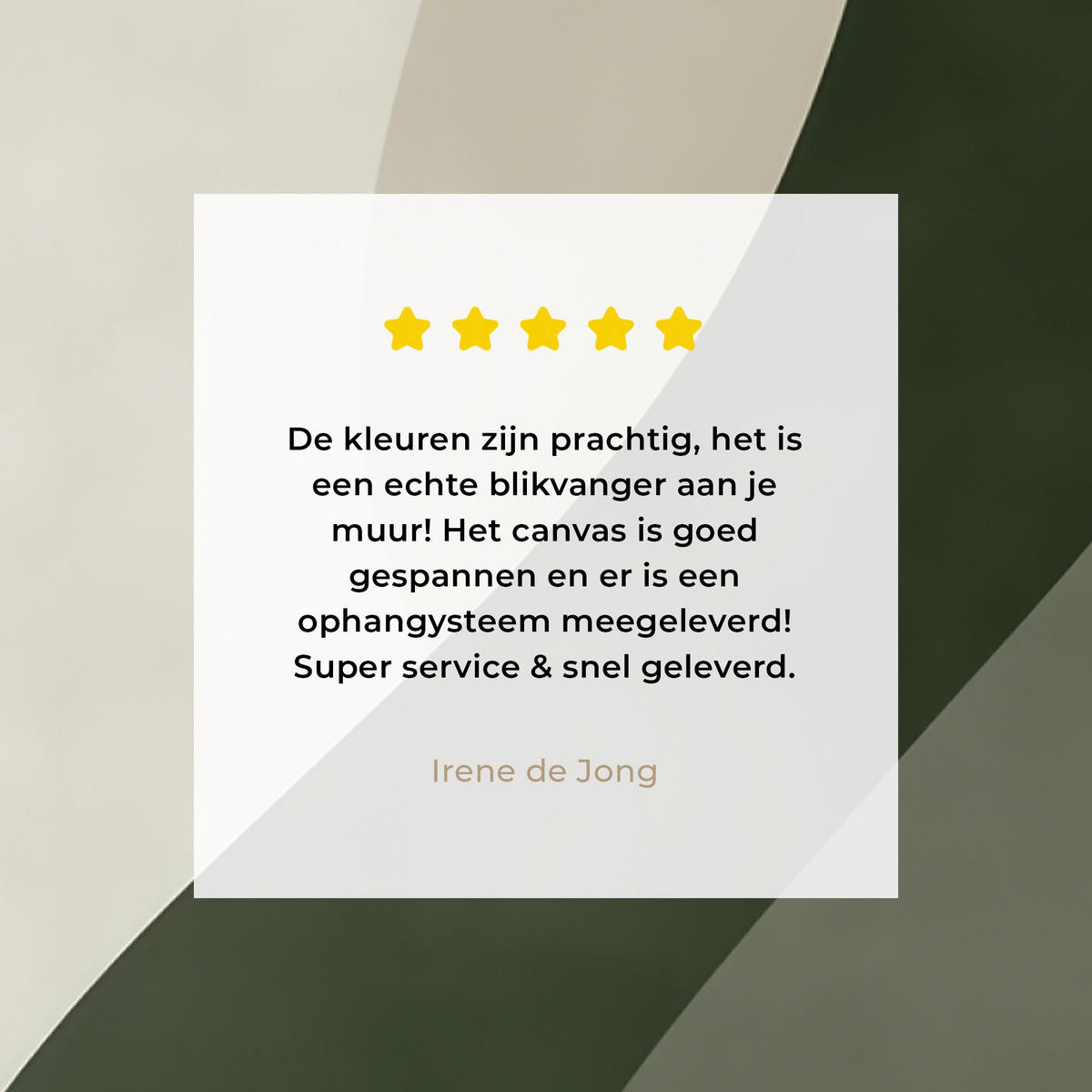 LEINWANDBILD Japandi - Grün - Abstrakt - Modern Deko Schlafzimmer 30x20 cm - Olivgrün, Textil (30/20cm) - MuchoWow