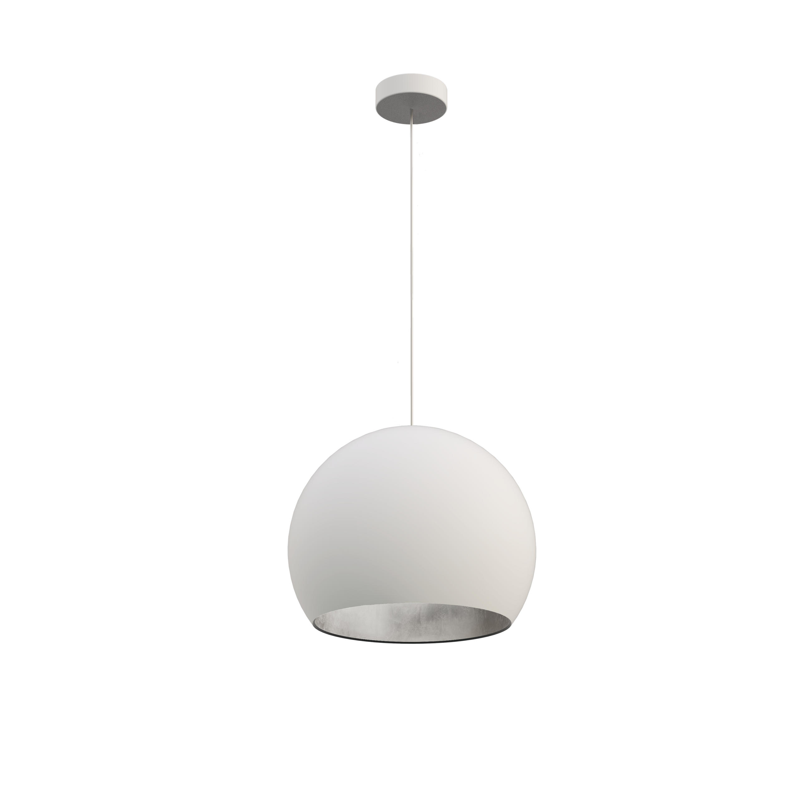 HÄNGELEUCHTE - Weiß, Metall (25/25/20cm) - Lumicom
