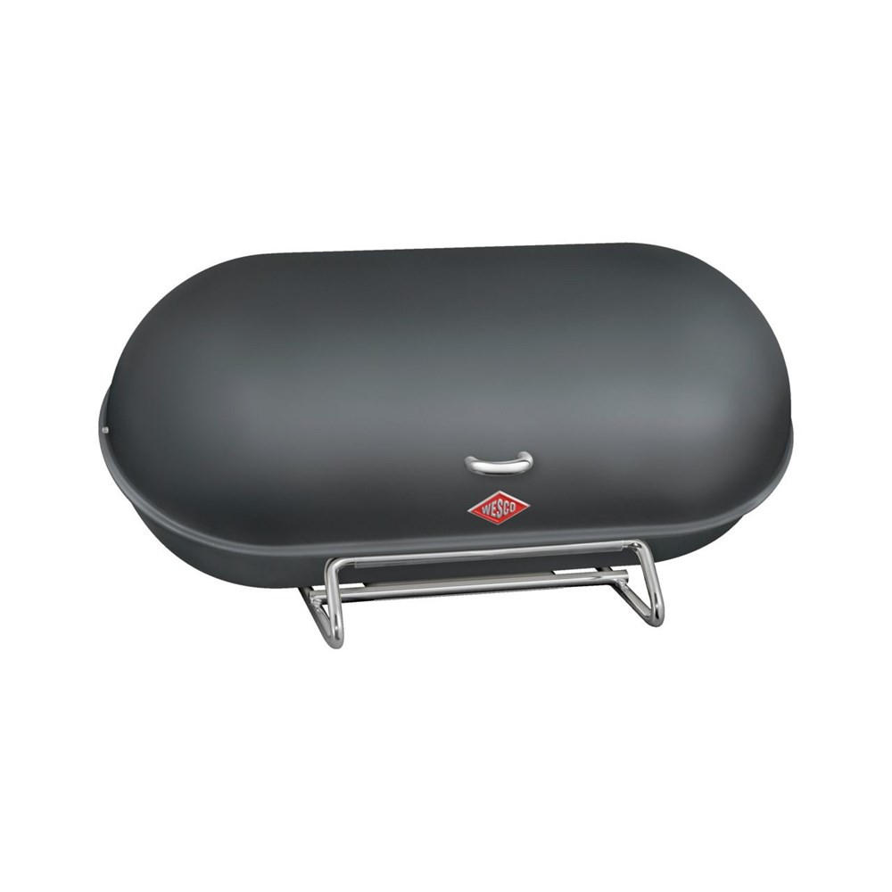 BROTKASTEN Schwarz 44.3/23/21 cm 8012208 - Schwarz, Metall (23/21/44.3cm) - Wesco