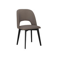 STUHL Monti 4, Holzfarbe: Schwarz - Schwarz/Bronzefarben, Holz (48/83/54cm) - MIRJAN24
