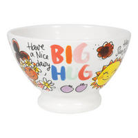 SCHALE AUF FUSS Dicke Umarmung in Bunt - 13cm - Multicolor, Keramik (12.7/8.3/7.4cm) - Blond Amsterdam