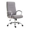 BÜROSTUHL Vallon, Stoff Grau - Grau, Textil/Metall (60/118/68cm) - TPFLiving