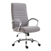 BÜROSTUHL Vallon, Stoff Grau - Grau, Textil/Metall (60/118/68cm) - TPFLiving