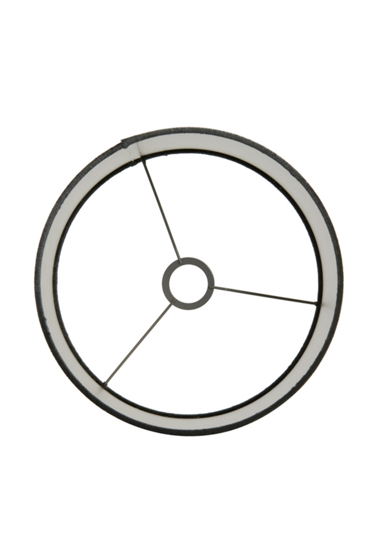 LAMPENSCHIRM Lubis Grau Ø20/15 cm - Grau, Textil (20/20/15cm) - Light & Living