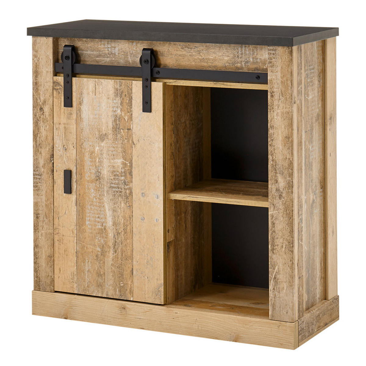 KOMMODE Shelton-61 - Braun, Holzwerkstoff (93/91/38cm) - Lomado