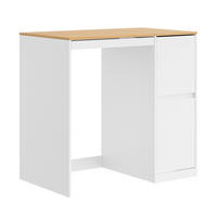 KUHINJSKI ormarić s dvije vlačnice za perilicu - boje javora, krzno (100/95/60cm) - SoBuy