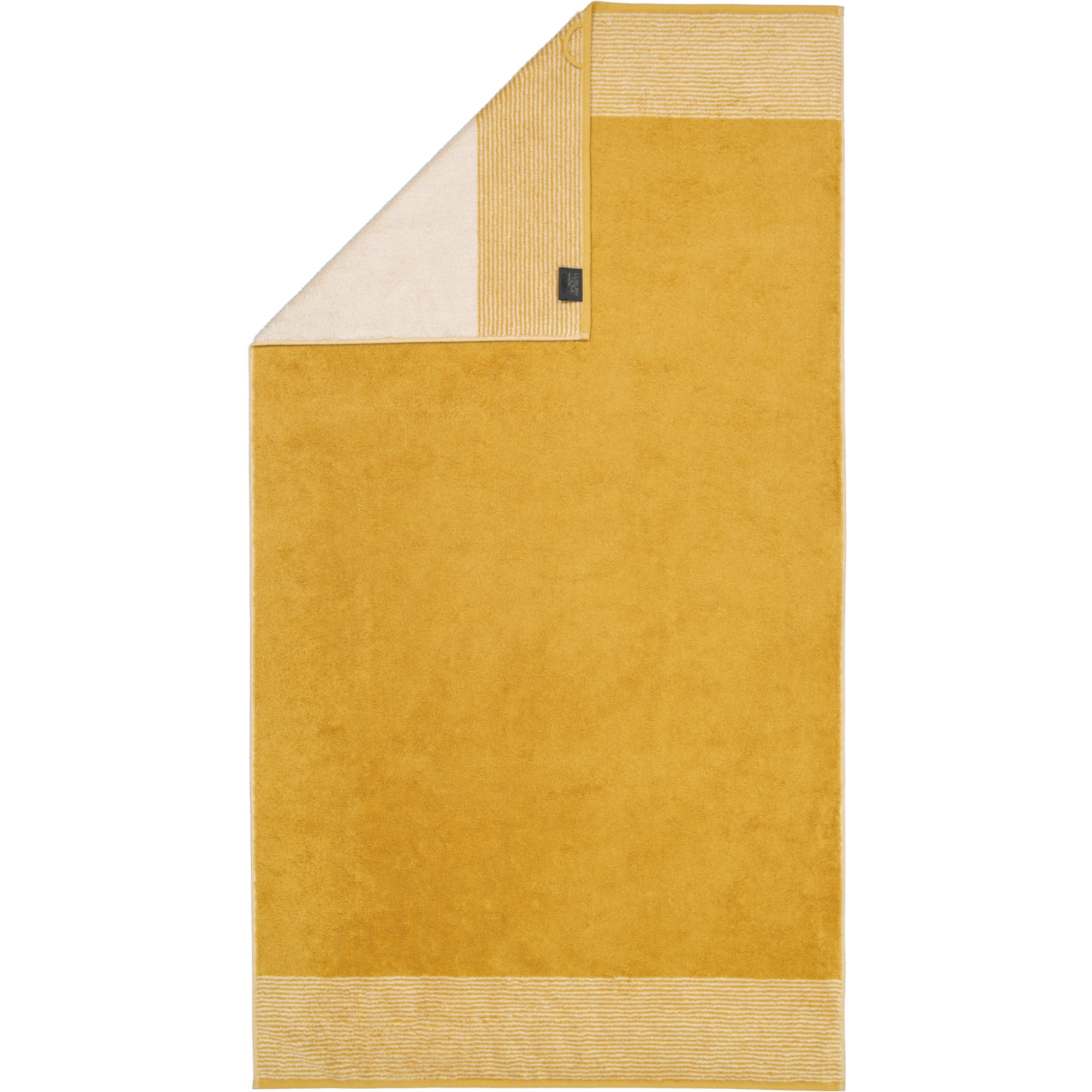 DUSCHTUCH LUXURY HOME TWO-TONE 590 GOLD - 53 - Gelb, Textil (80/150cm) - Cawoe