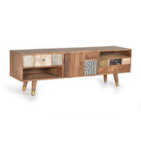 TV-SCHRANK aus Mangoholz - Braun, Holz (160/50/40cm) - Giner y Colomer