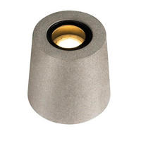 WEGELEUCHTE Concreto Grau - Grau, Naturmaterialien (6/6/11.7cm) - SLV