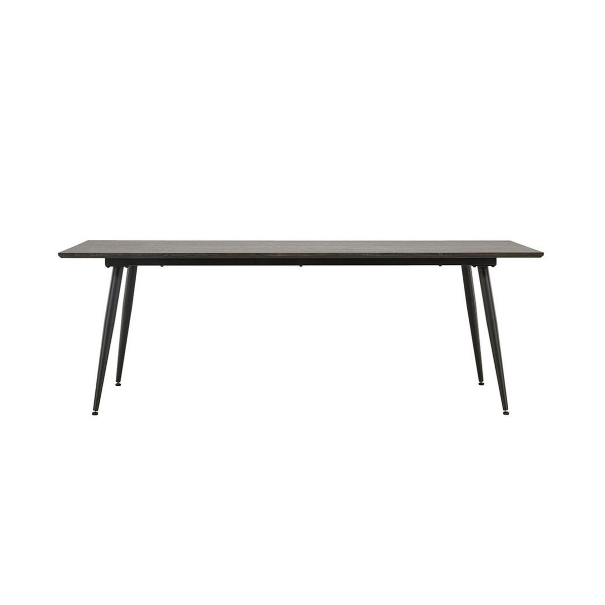 ESSTISCH, Keholmen, Braun, MDF, 100 x 220 x 75 cm - Braun, Holzwerkstoff/Metall (220/100/75cm) - ebuy24