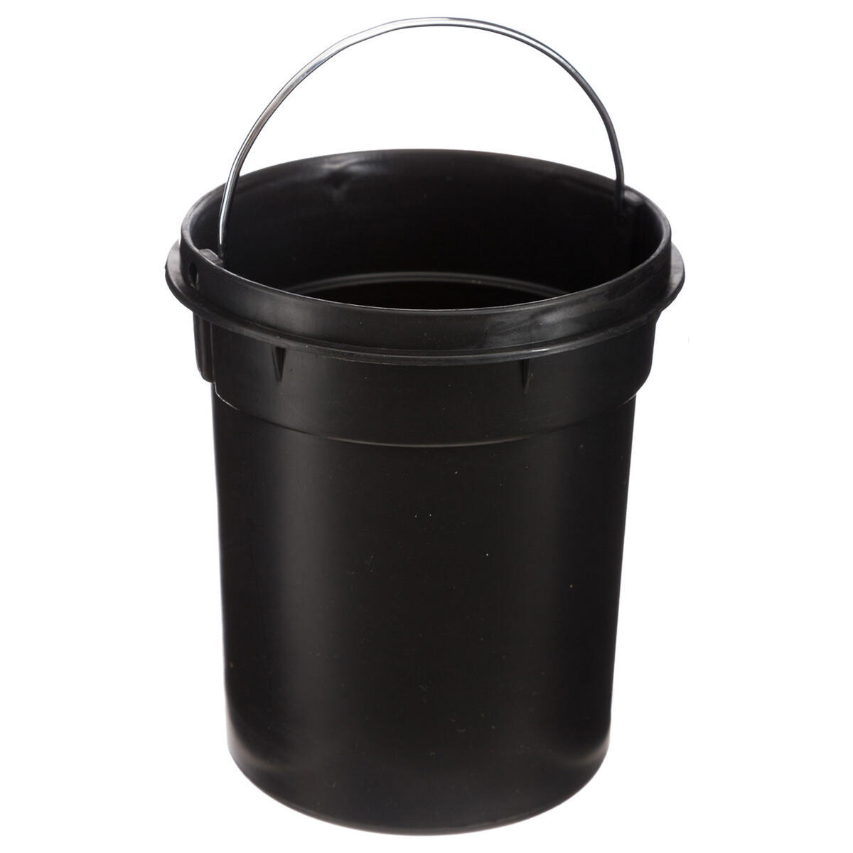 ABFALLEIMER Natureo, Metall, Bambus, Kunststoff, Weiß, 3 Liter - Weiß, Metall (17/25.5/17cm) - 5five Simply Smart
