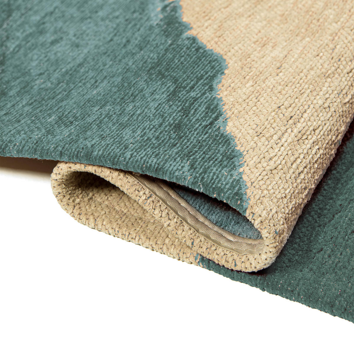 TEPPICH Corner Azurite 80/150 cm - Blau, Textil (80/150cm) - Lola&Moi