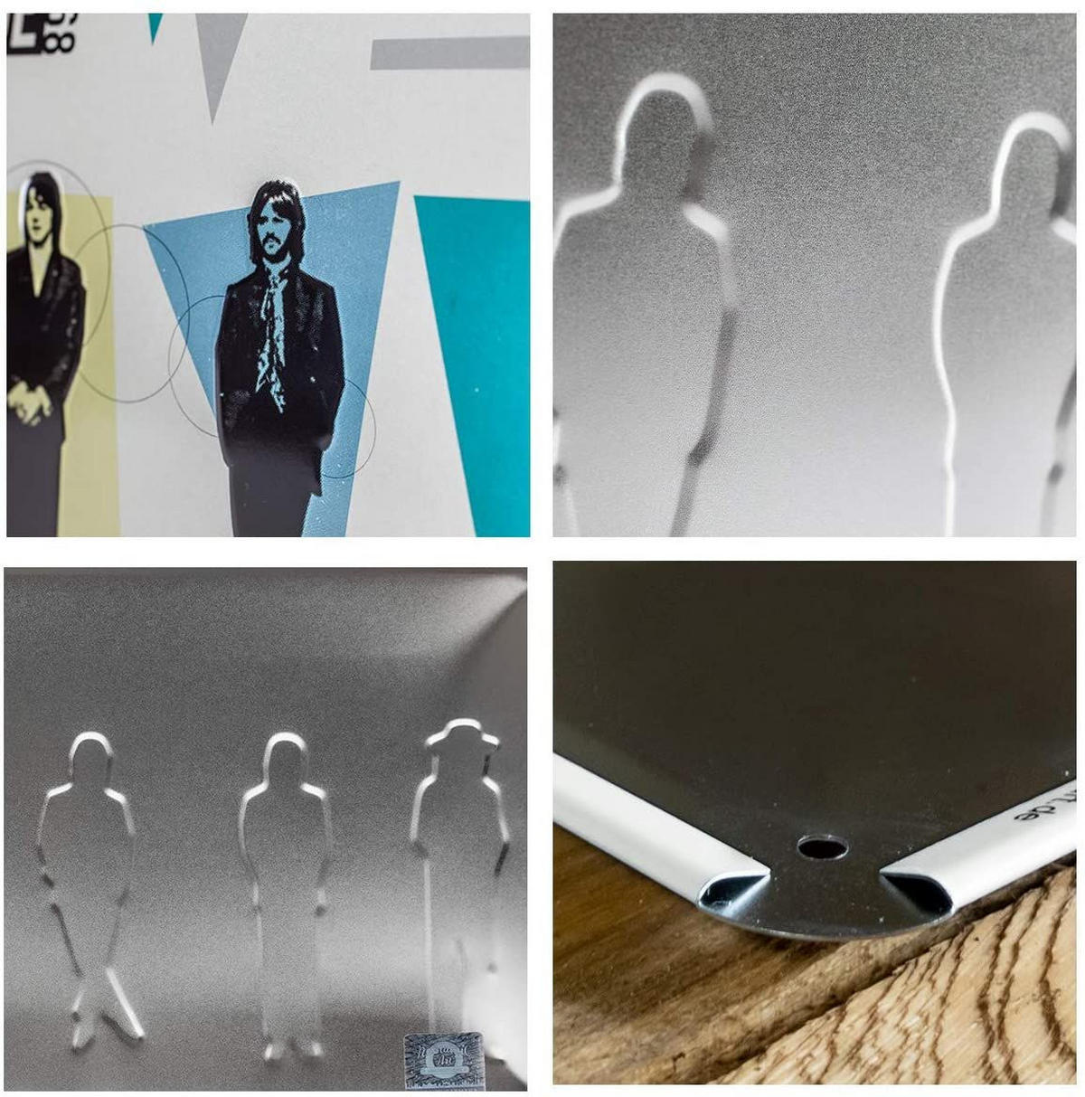 BLECHSCHILD 15/20 cm Celebrities Fab4 Hey Jude - Multicolor, Metall (20/15/0.5cm) - Nostalgic-Art