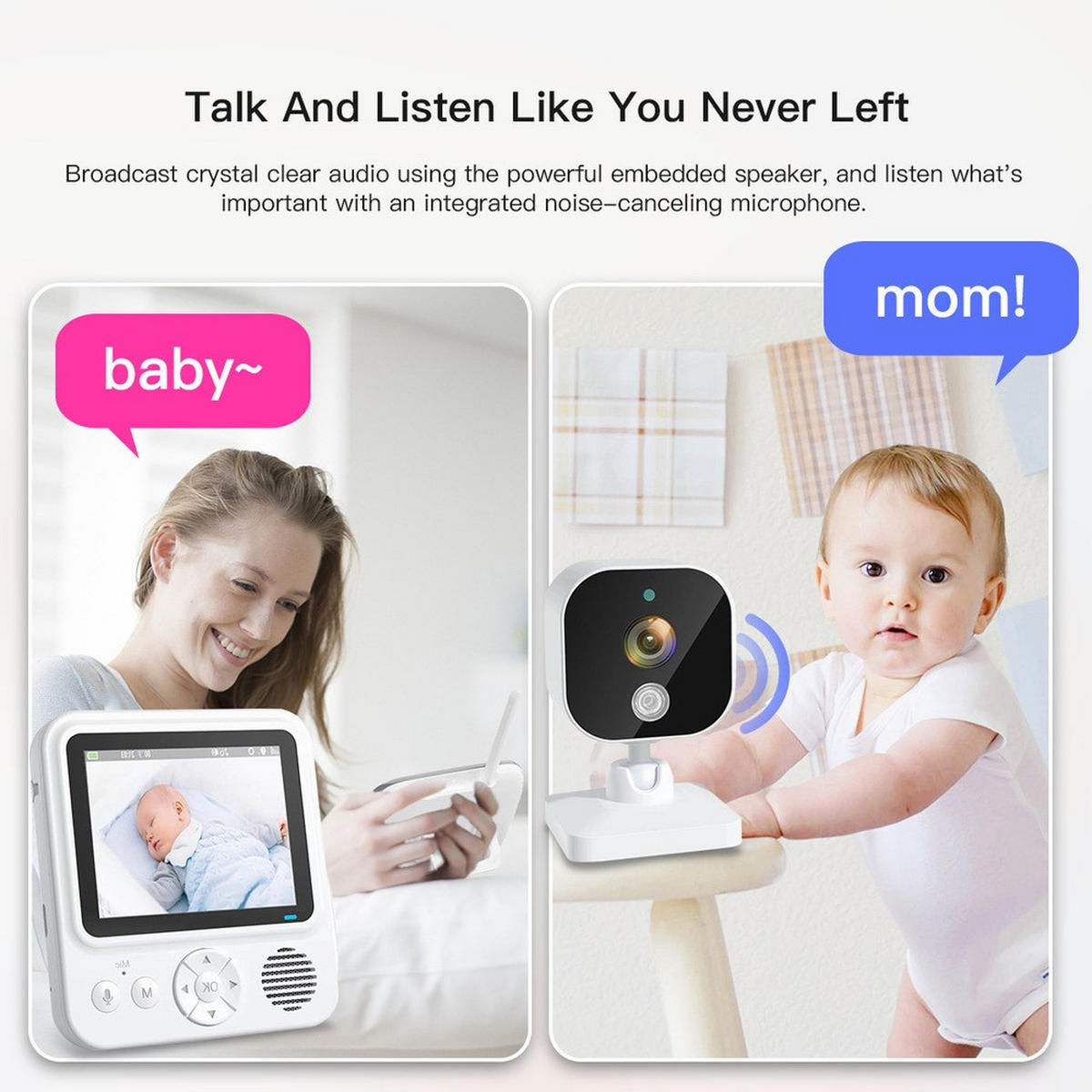 BABYPHONE, EU-Stecker, Weiß,Programmierbare Zeitschaltuhr - Weiß, Kunststoff - Authentics