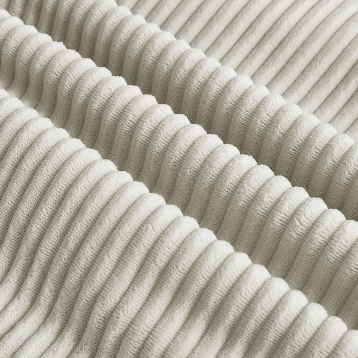 ECKSOFA Cord Beige - Beige, Textil (255/162cm) - WISHDOR
