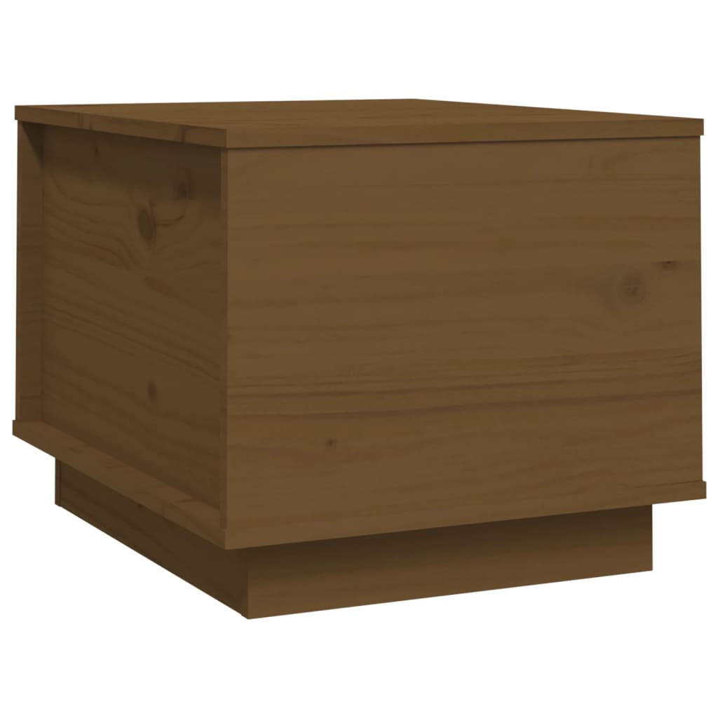 COUCHTISCH Honigbraun 40x50x35 cm Massivholz Kiefer - Braun, Holz (40/50/35cm) - furnicato