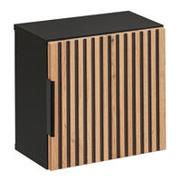 HÄNGESCHRANK TILO SZK1 Kompakte Größe Schwarz Eiche - Eichefarben, Holzwerkstoff (35/35/22cm) - Komodee