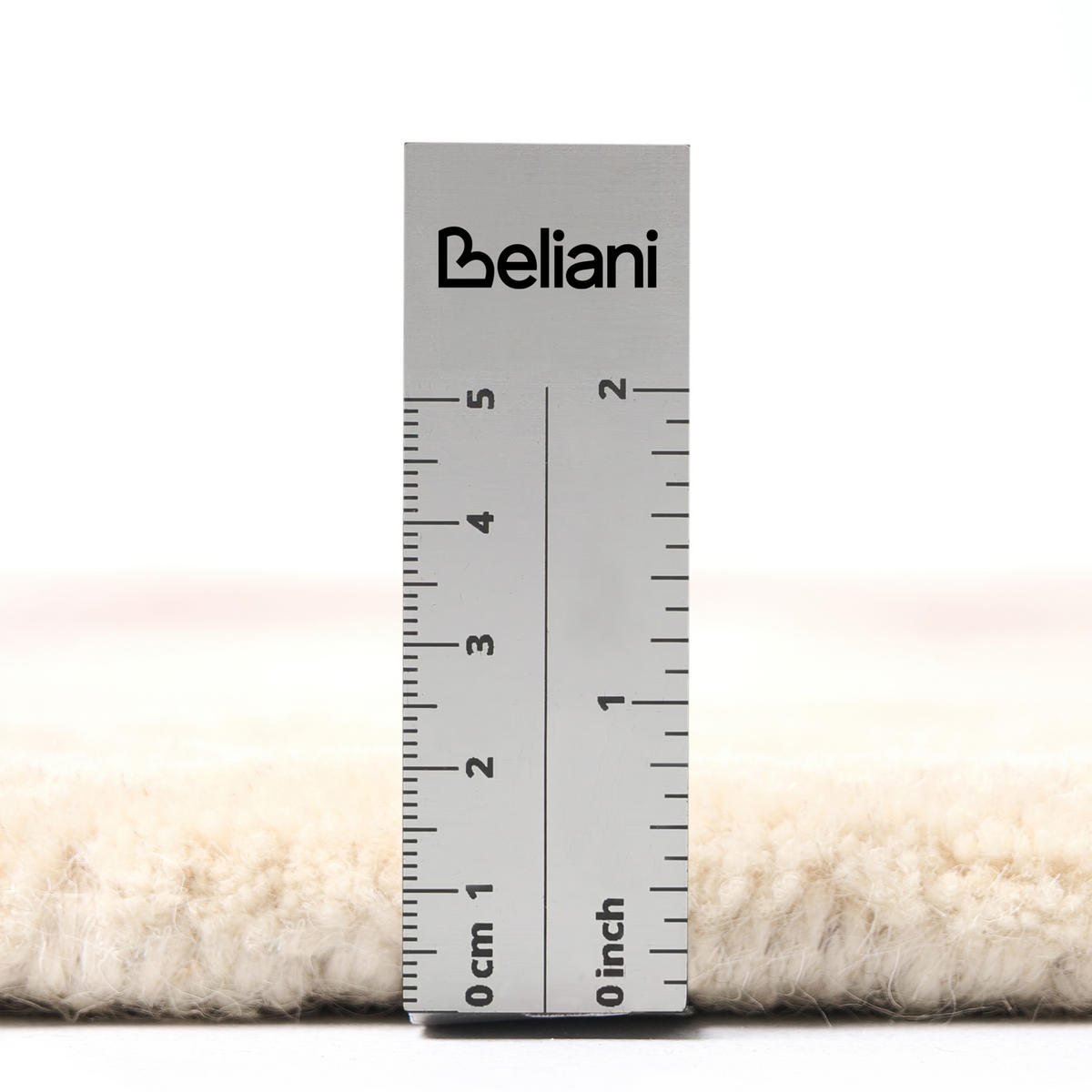 KOBEREC Béžový 140 cm Vlna Manali - béžová, textil (140/140cm) - Beliani