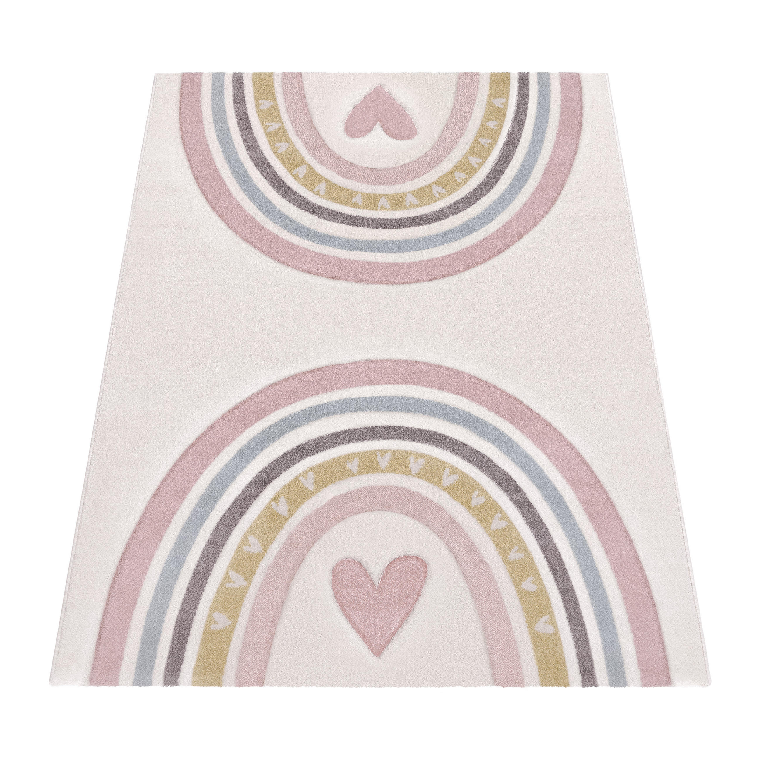 Paco Home Kinderteppich Pink 200x290 cm