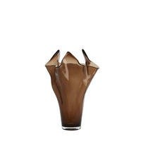 VASE Aiora Braun Ø31/46 cm - Dunkelbraun, Glas (31/46cm) - Light & Living