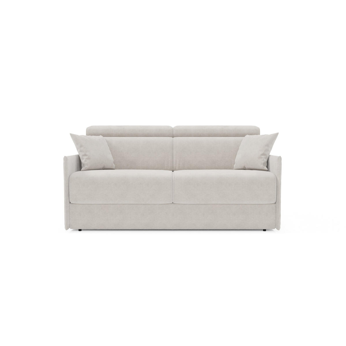LINEARSOFA Miryam - Weiß, Metall (149/83/98cm) - Divani.store