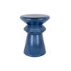 BEISTELLTISCH Amarre Blau 32/32/45 cm - Blau, Glas (32/32/45cm) - Leitmotiv