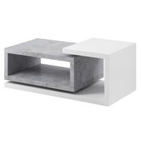 COUCHTISCH BOTTEGA 120/40/60 cm Weiß - Weiß, Holzwerkstoff (60/120/40cm) - MASSENO