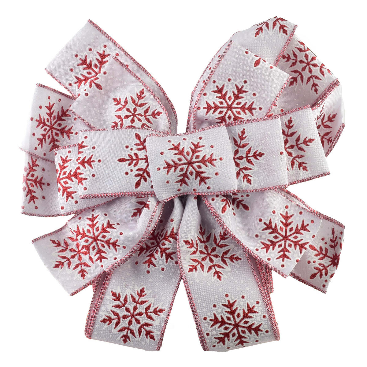 SCHLEIFE Santa Lila Weiß 32x32x130 cm Kunststoff - Weiß, Kunststoff (32/130/32cm) - Mondex