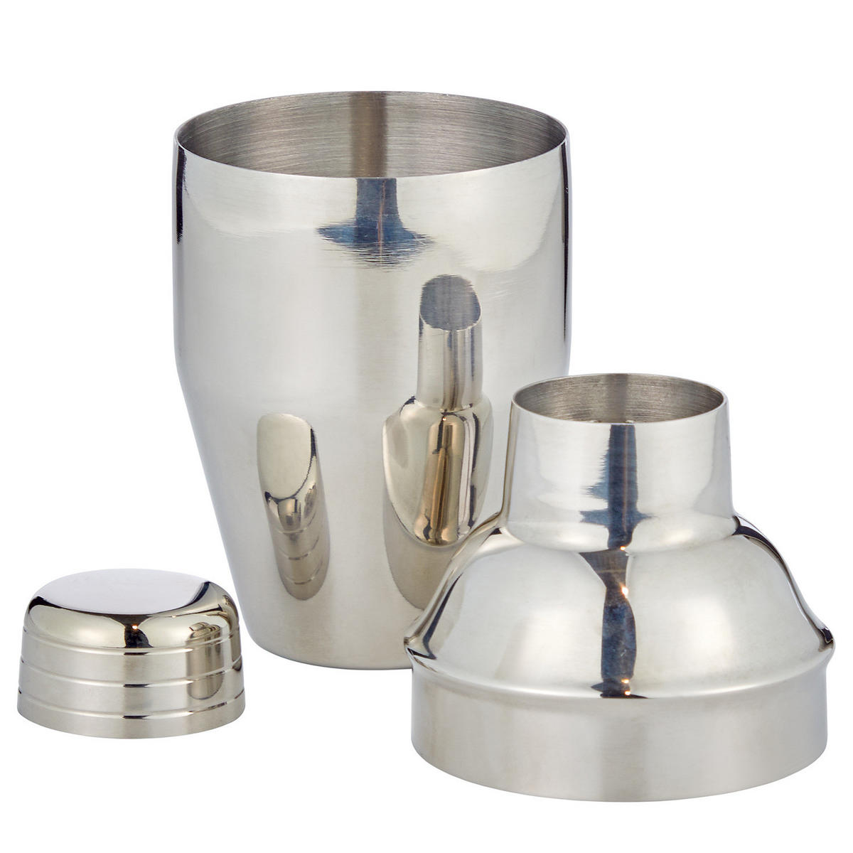COCKTAILSHAKER Manhattan Lounge - Silberfarben, Metall (7/14/7cm) - Butlers