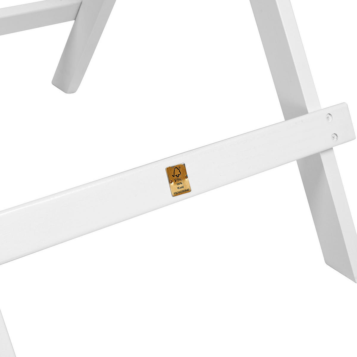 GARTENMÖBEL-SET (3-teilig) Lodge - Weiß, Holz - BUTLERS