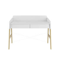 KINDERSCHREIBTISCH SoSixty - Weiß, Holzwerkstoff (128/74/65cm) - RAUMHIRSCH FURNITURE