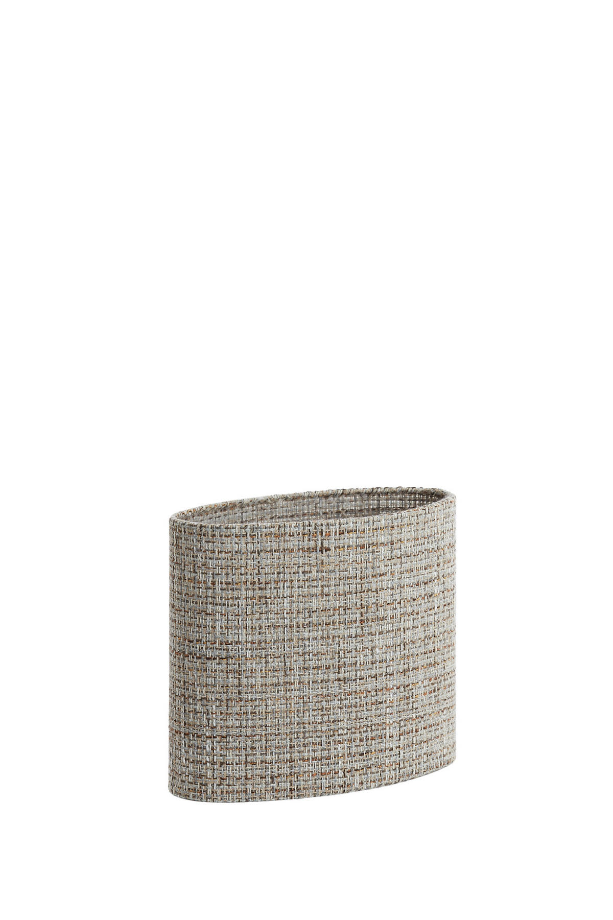 LAMPENSCHIRM Okavi Braun 30/15/25 cm - Braun, Textil (30/15/25cm) - Light & Living