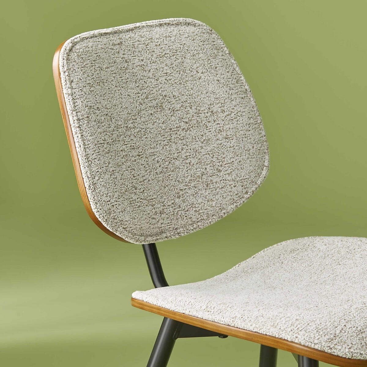 ESSZIMMERSTÜHLE STOFF BEIGE 2er set 45/76,5/45 cm - Beige, Textil (45/76.5/21cm) - Signature