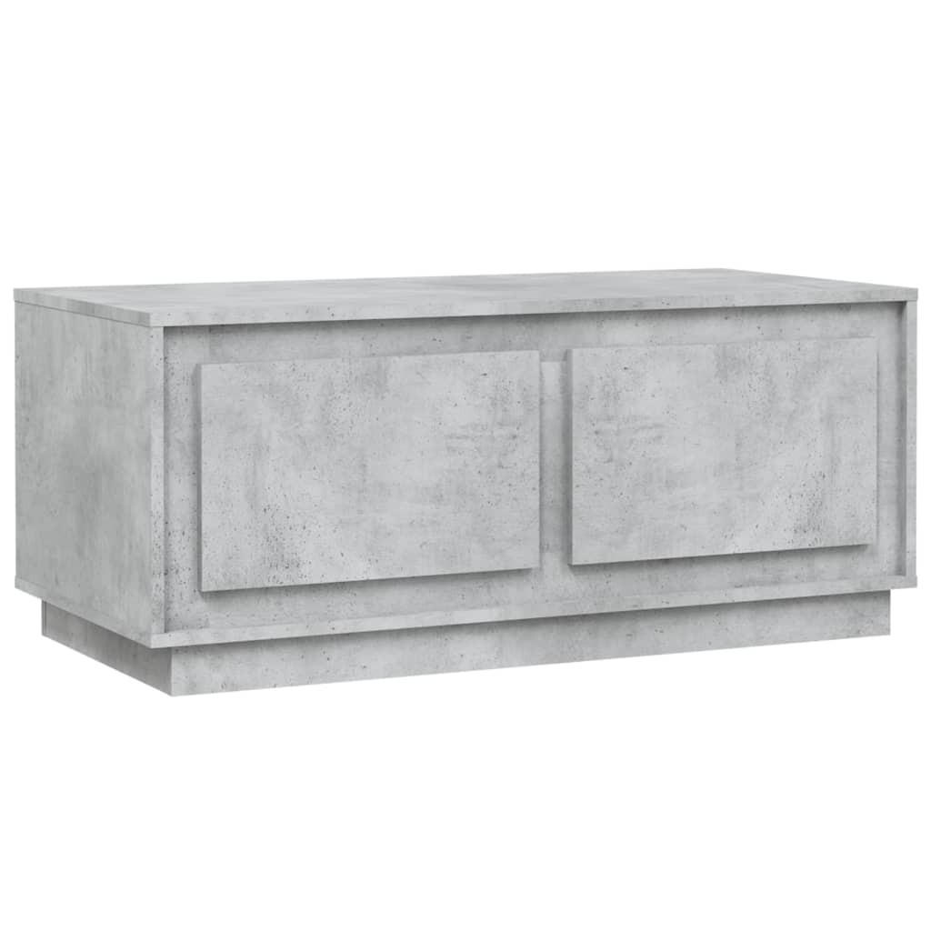 COUCHTISCH Betongrau 102x50x44 cm Holzwerkstoff - Grau, Holzwerkstoff (102/50/44cm) - furnicato