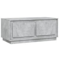 COUCHTISCH Betongrau 102x50x44 cm Holzwerkstoff - Grau, Holzwerkstoff (102/50/44cm) - furnicato