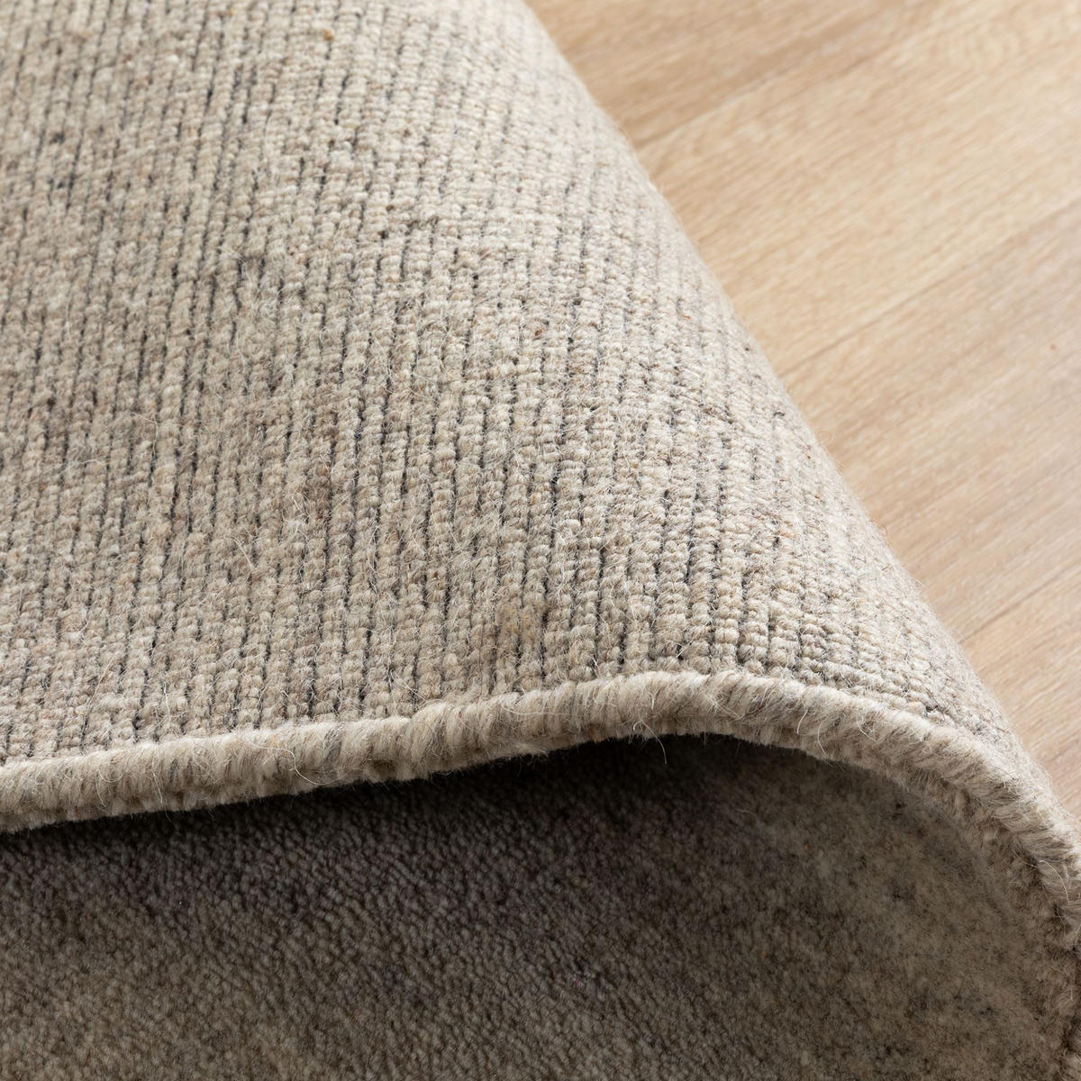WOLLTEPPICH 160/230 cm Pali - Grau, Naturmaterialien (160/230cm) - Steffensmeier
