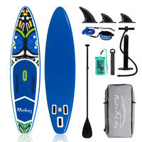 STAND-UP PADDLE BOARD SUPFR02E 350*84*15 - Blau, Kunststoff (84/350cm) - Kaket