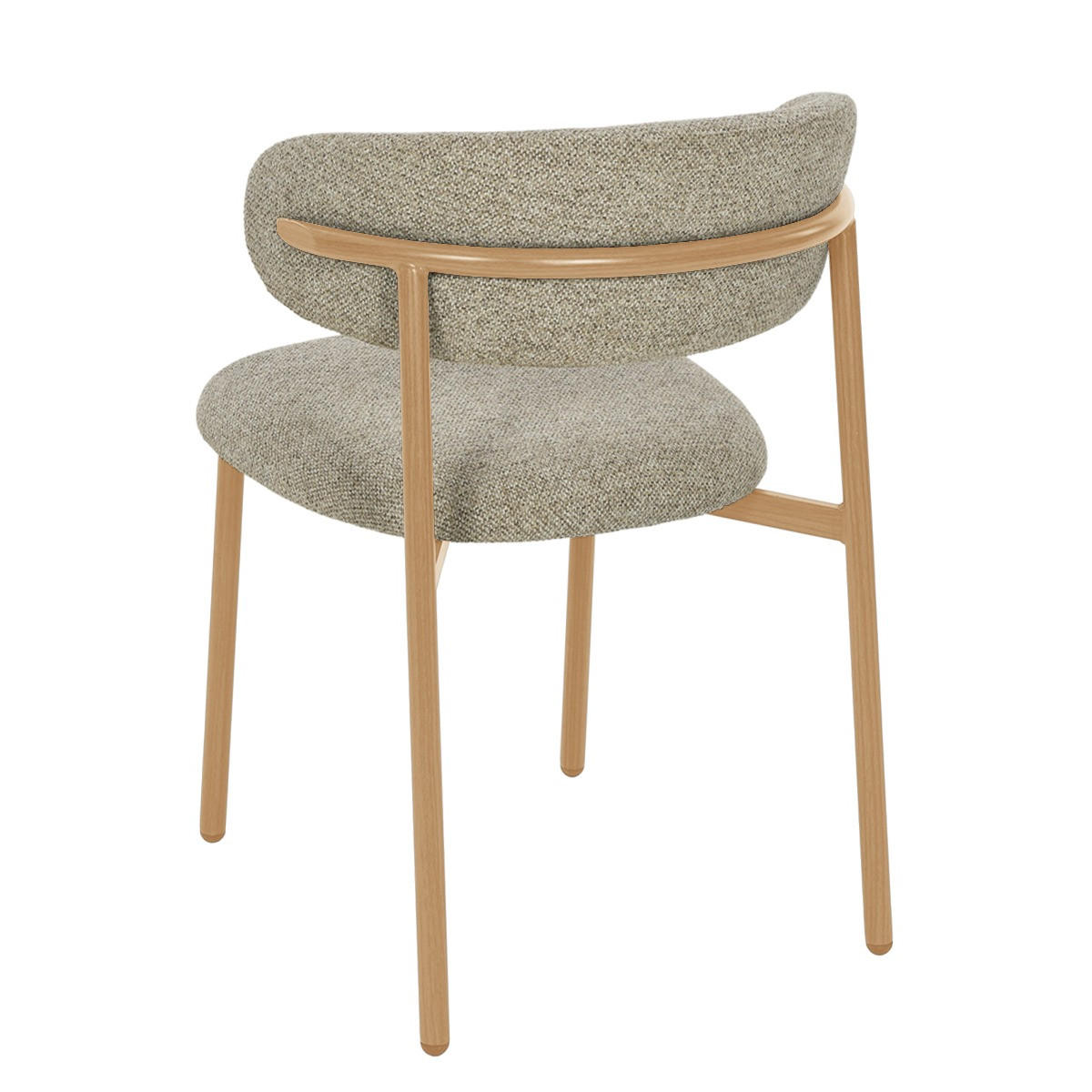 ESSZIMMERSTÜHLE Micah Beige 58/54.4 /78 cm - Beige, Textil (54.4/78/58cm) - Livingfurn