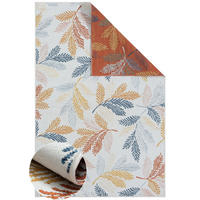 OUTDOORTEPPICH Zuri Rostfarben,Currygelb,Blaugrau 200/300 cm - Rostfarben, Textil (200/300cm) - My-Rug
