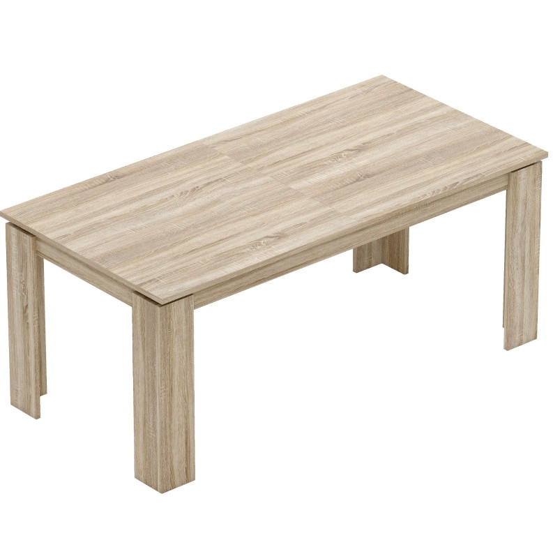 ESSTISCH 180-260/90/76,6 cm ausziehbar mit Schmetterlingsmechanismus in Holzoptik, Eiche - Eichefarben, Holz (260/90/76.6cm) - Redom