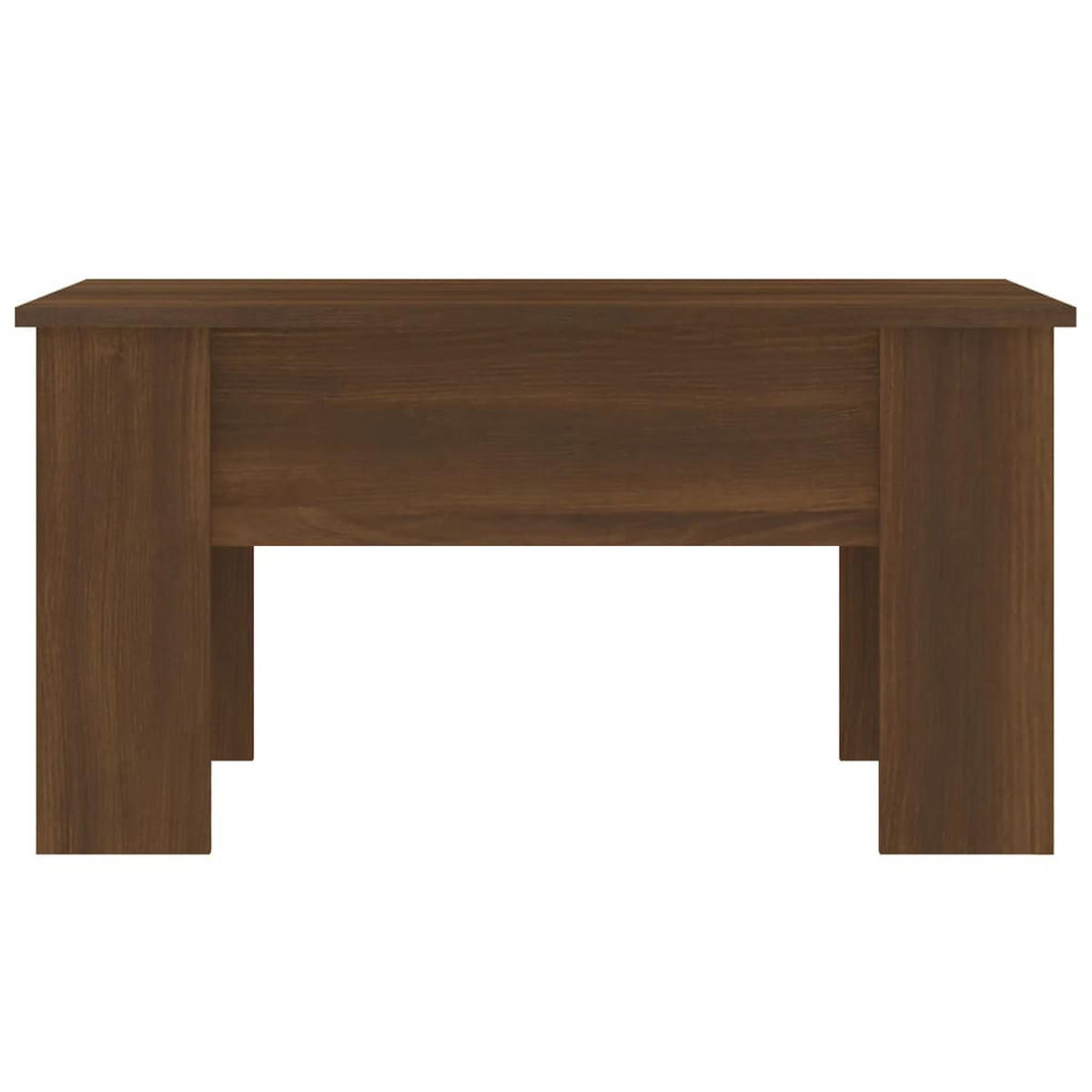 COUCHTISCH Braun Eichen-Optik 79x49x41 cm Holzwerkstoff - Braun, Holzwerkstoff (79/49/41cm) - furnicato