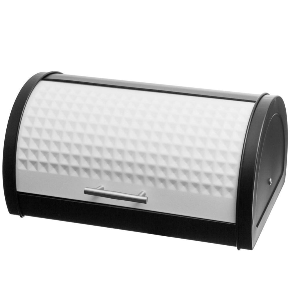 BROTKASTEN Weiß 38/28/18.5 cm BB2704 - Weiß, Metall (28/18.5/38cm) - Brunbeste