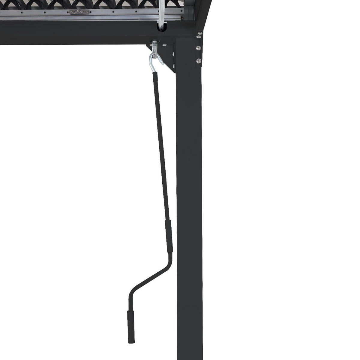 PERGOLA Anthrazit - Anthrazit, Metall (306/224/306cm) - MCW