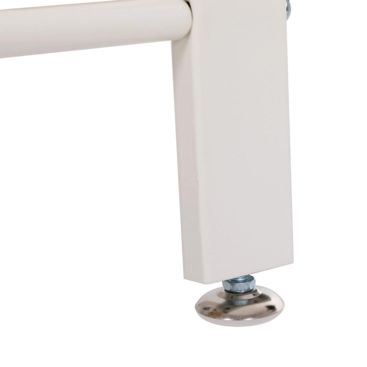 GARDEROBENSTÄNDER mit Regalen für Schuhe - H183 cm - Weiß, Holzwerkstoff (33.7/183/72cm) - Calicosy