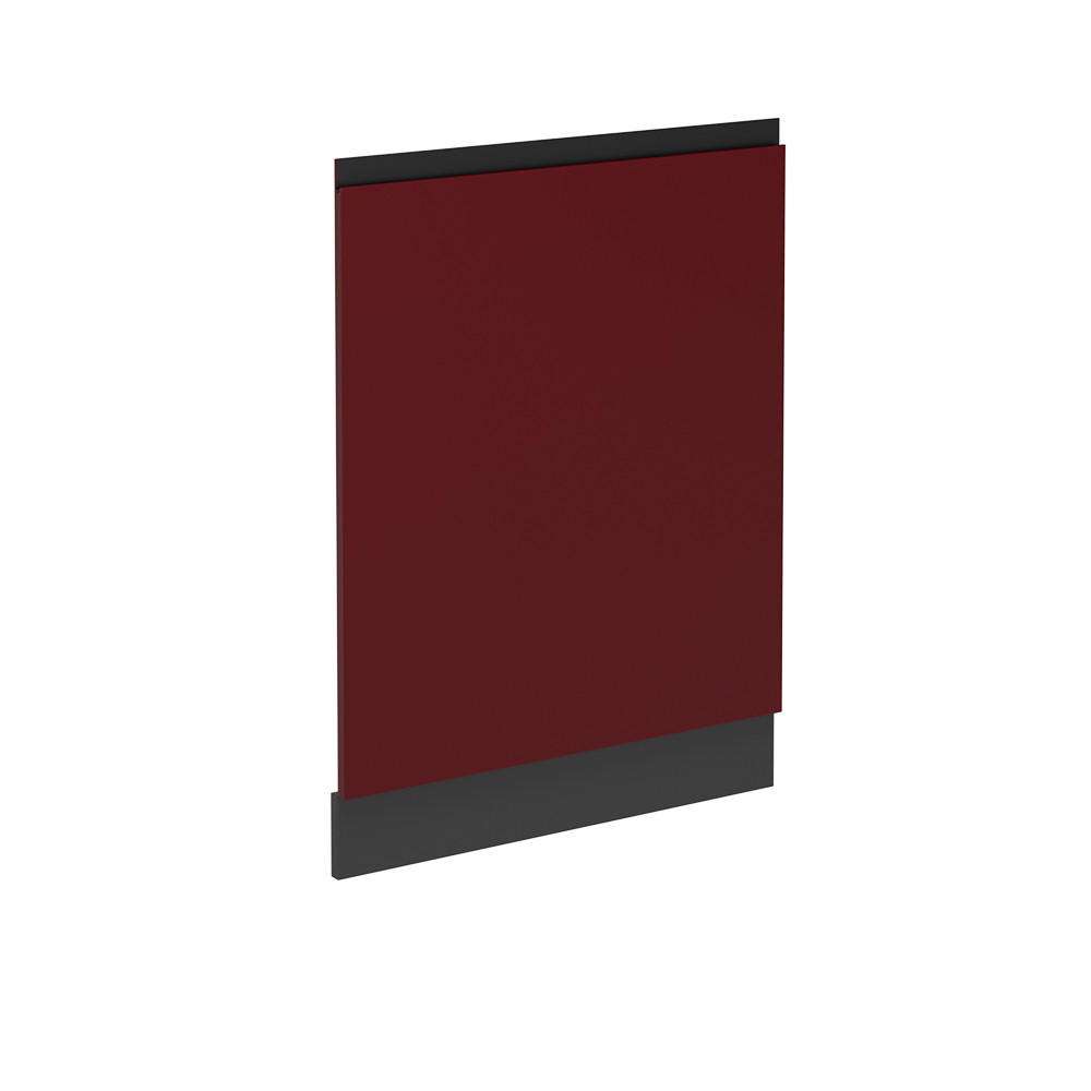 Vicco Geschirrspülblende Rot, Anthrazit 60x81.8x1.6 cm