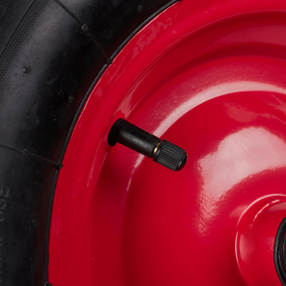 SCHUBKARRENRAD - Multicolor, Kunststoff/Metall (39/39/9cm) - Relaxdays